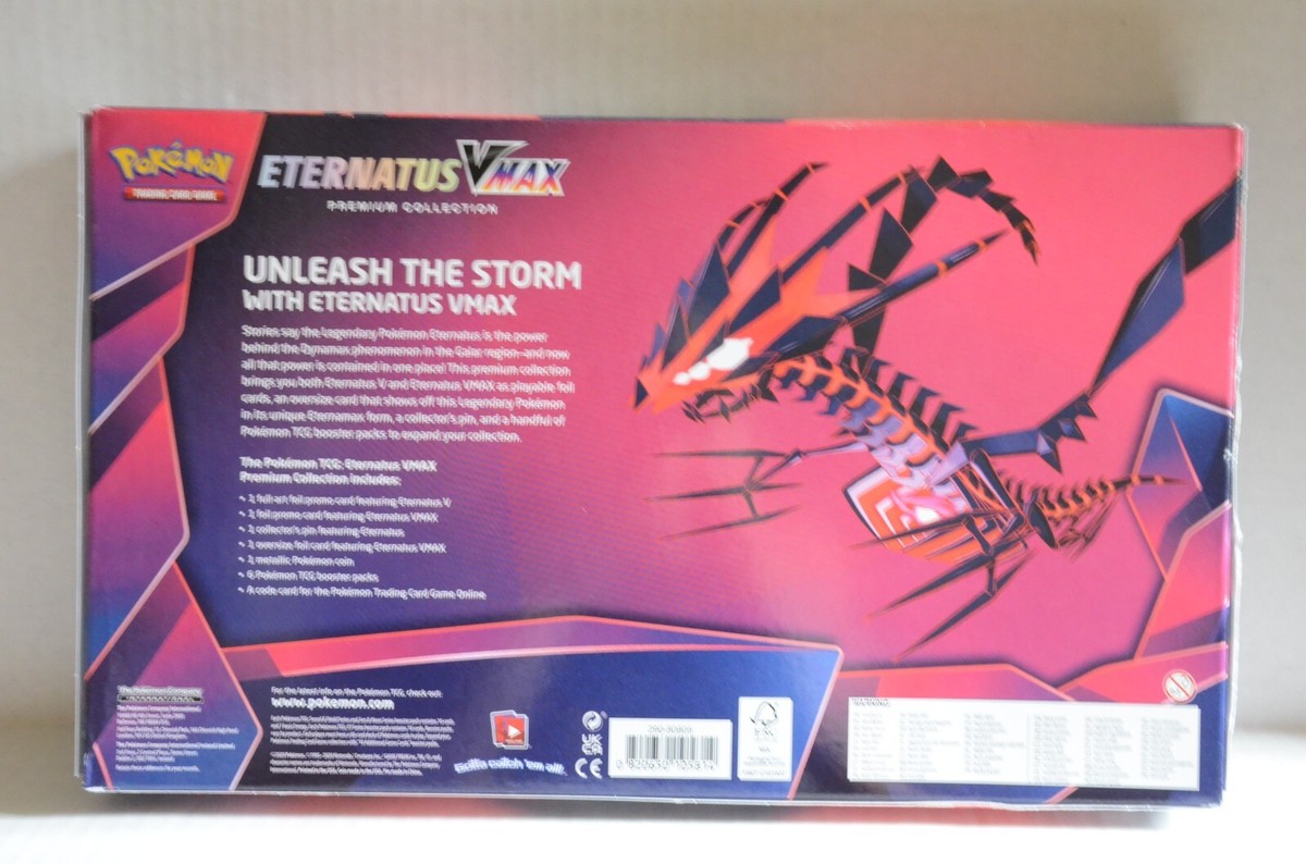 pokémon trading card game eternatus vmax premium collection Pokemon Eternatus Vmax Premium Collection