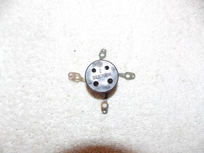 Benjamin Cle-Ra-Tone 4 pin spring suspension tube socket tested and ...