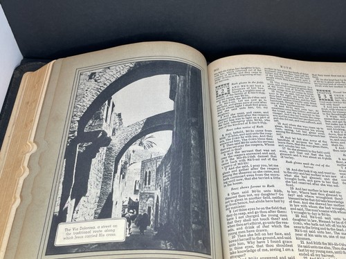 (RB-707) VINTAGE 1946 Holy Bible "The Good Leader" King James John A Dickson Pub - Bild 13 von 20