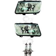 Halogen Scheinwerfer Set für VW BORA 1J2 Bj. 10/98-05/05 H4 mit Blinker 1343949