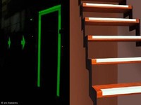 Nachleucht-Tape 25Mm X 1M (1,99€/M) Glow In The Dark Klebeband Nachtleuchtend