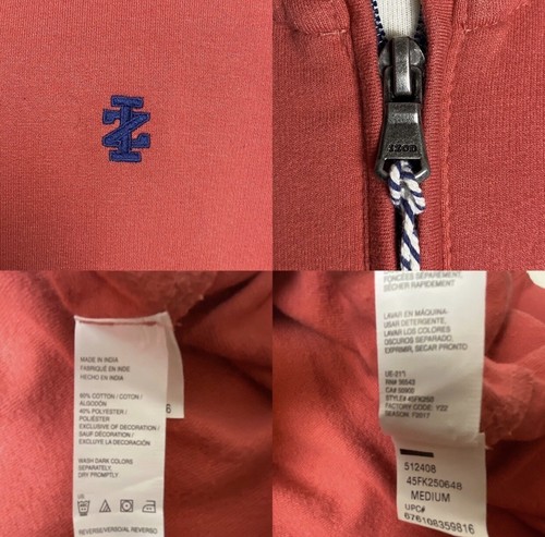 Izod Classics 1/4 Zipper Long Sleeve Sweater Shirt Medium Brand New W/ Tags - Picture 9 of 10