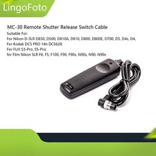 MC-30 Remote Shutter Release Switch Cable for Nikon D-SLR D850 D500 D810A D810