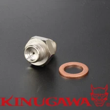 Adapter Fitting M10x1.5 w/ 1.5mm Hole for SUBARU TF035 TD04 TD05H Turbo Oil Feed