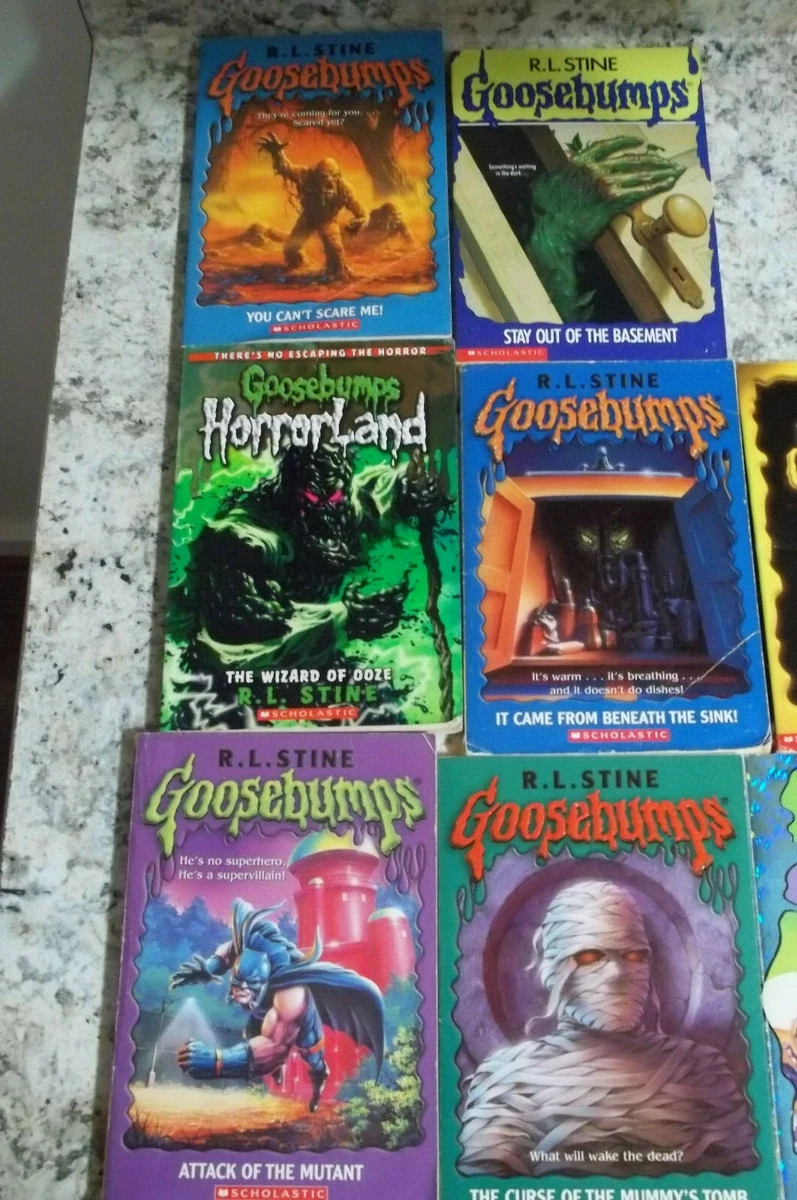 Lot of 10 GOOSEBUMPS Books by R.L. Stine | eBay