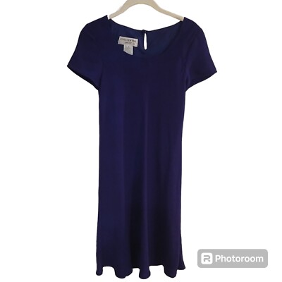 jones new york dress purple Jones NY Dress Size 8 A-Line Purple