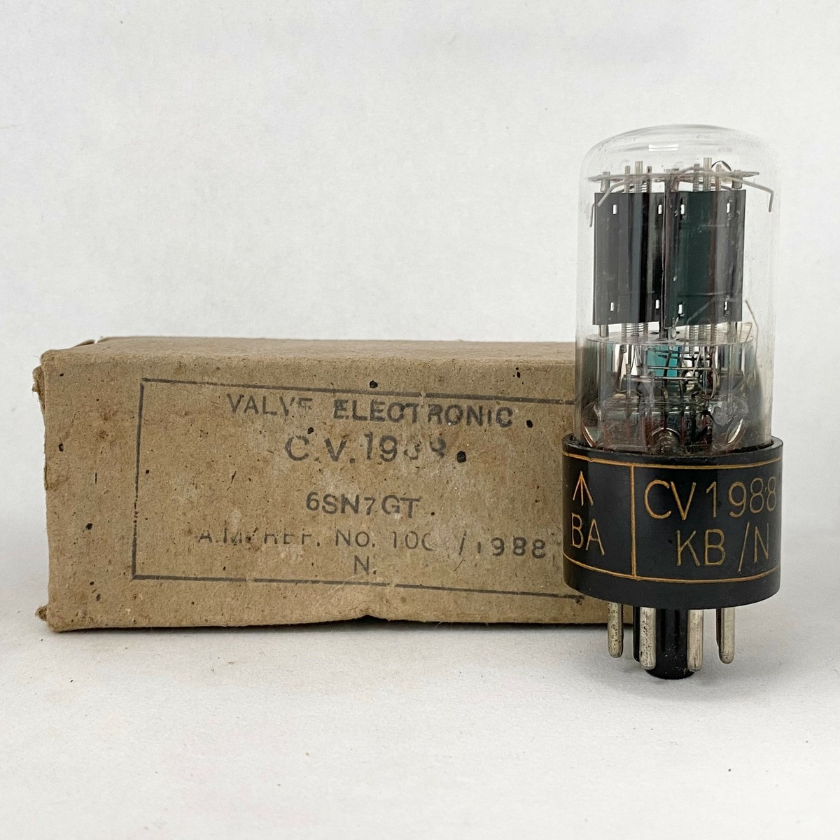 VALVE ELECTRONIC CV1988 6SN7GTY 6SN7GT