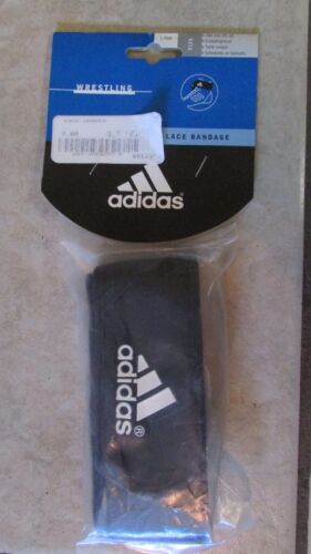 Adidas Wrestling Lace Guards/Bandage -Black -One Pair -One Size Fits All (G 42)  - Photo 1 sur 2