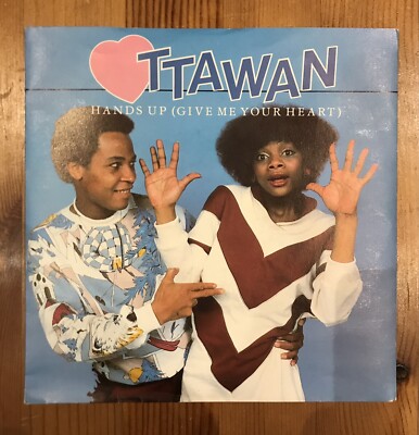 Ottawan    Hands Up (Give Me Your Heart) CAR 18 7'' single * 3 for 1 on postage *
