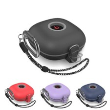 Lock Case For Beats Fit Pro Shockproof Cover with Anti-Lost Lanyard Keychain