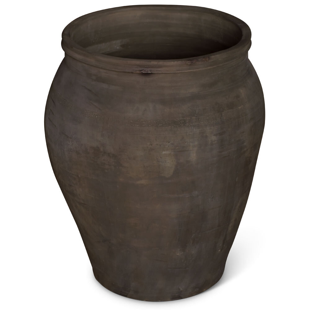 VENDEDOR DE EE. UU. - Jarrón grande de terracota maceta china de 25 pulgadas