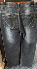 PD C Boys Cotton Straight Leg Blue Jeans  Size 16  NWT 79135B