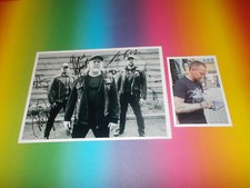 Asinhell Michael Poulsen Volbeat Signed Autographed 20x28 Photo In Person