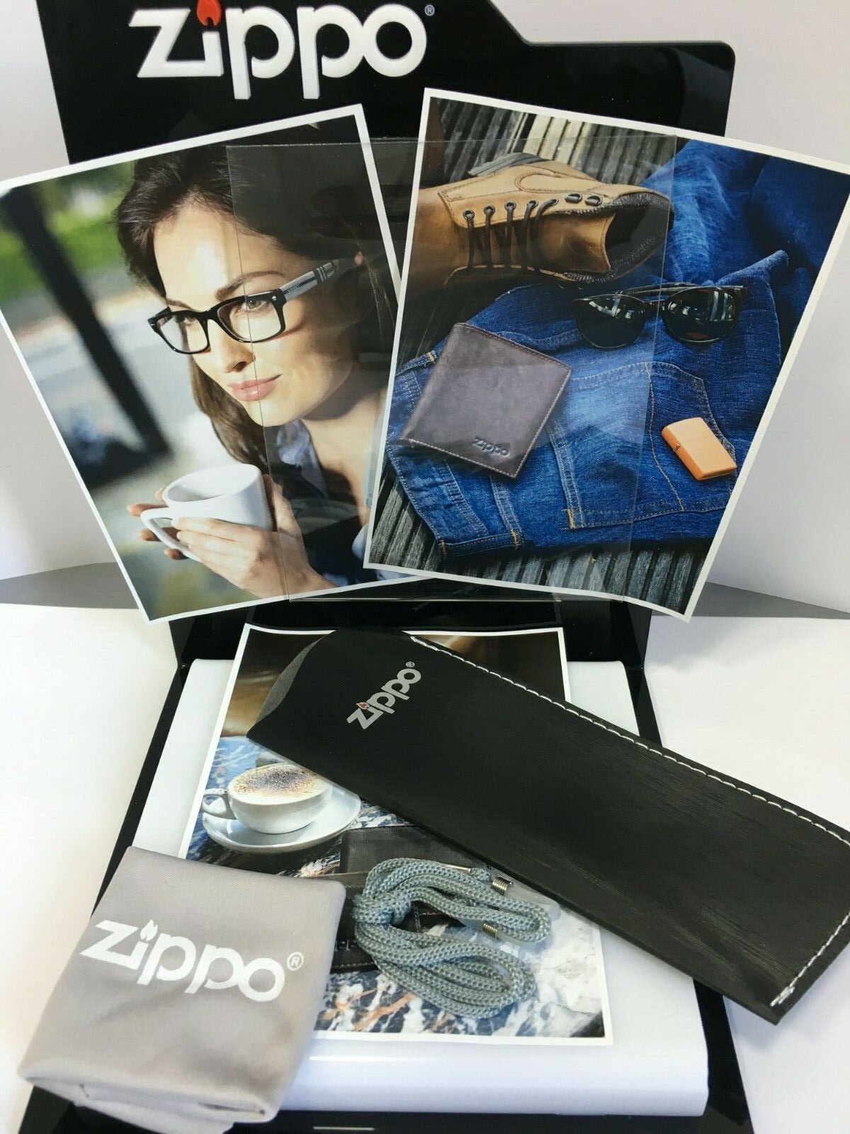 ZIPPO Reading Glasses Unisex ZIPPO BConcept 31ZB4RED With Pouch eBay