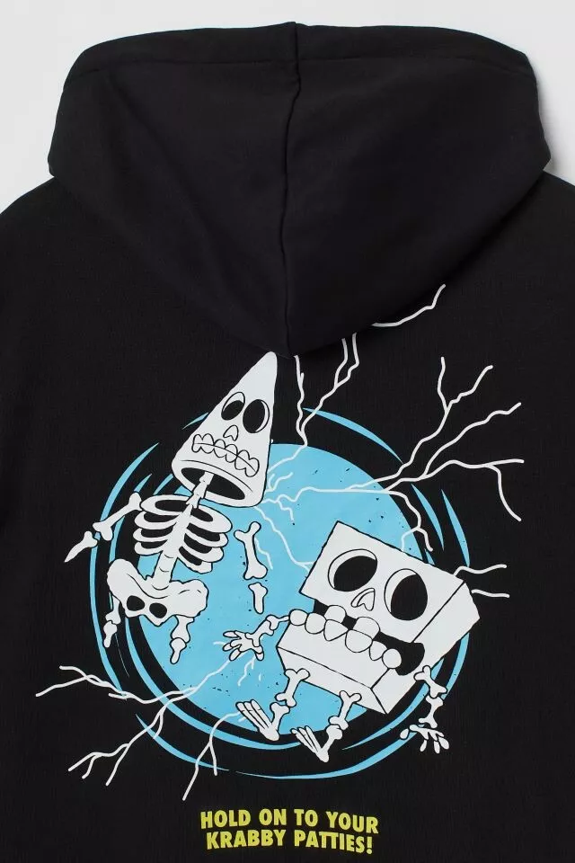 Spongebob squarepants online hoodie h&m