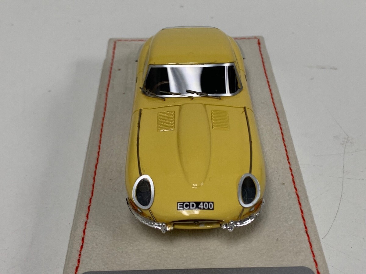 1/43 Tecnomodel Jaguar E-Type Coupe 1966 in Gloss Yellow T-MI52D