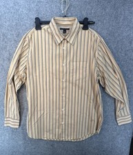 Banana Republic Men  s Longsleeve Button Down Dress Shirt - FLAWS - Size Large -