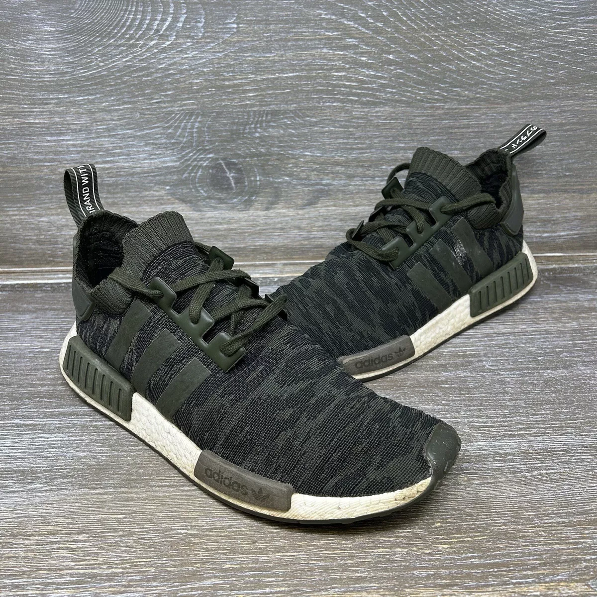 Adidas nmd r1 primeknit night clearance cargo