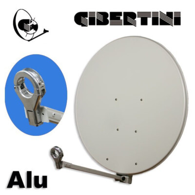 Profi Sat Schüssel Spiegel Weiß Gibertini Sat Antenne XP Premium 85 cm Alu