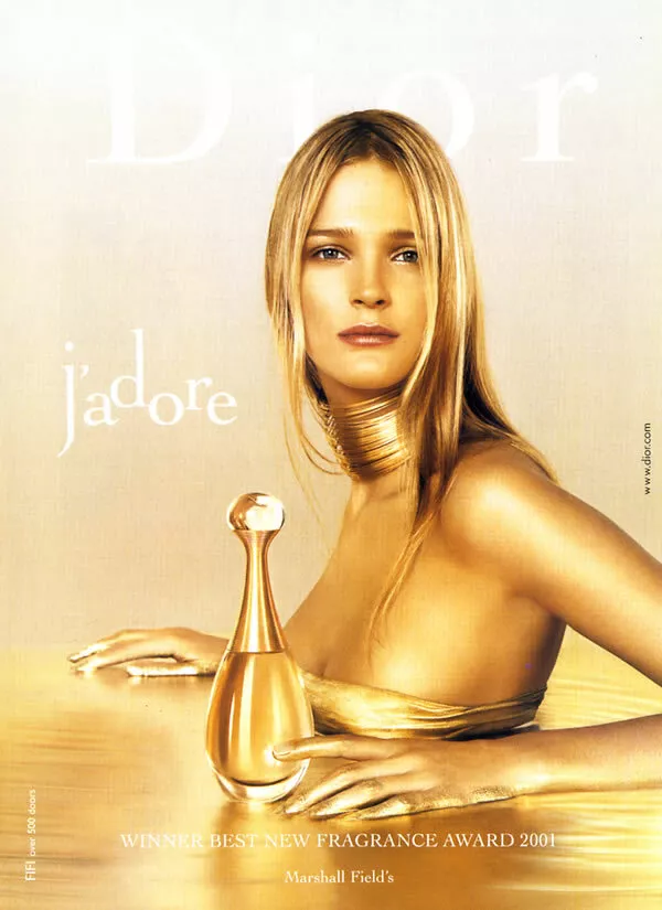 carmen kass in christian dior - j'adore (tv spot 2000)（法国版）_哔哩哔哩_bilibili