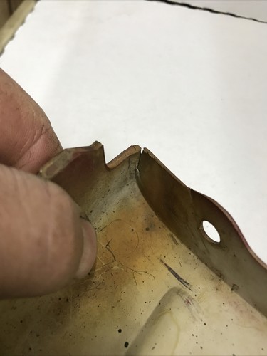 93 Saturn Sc1 Driver Left Moulding On Fender Oem Trim Strip RED Lh ground effect - Picture 13 of 16