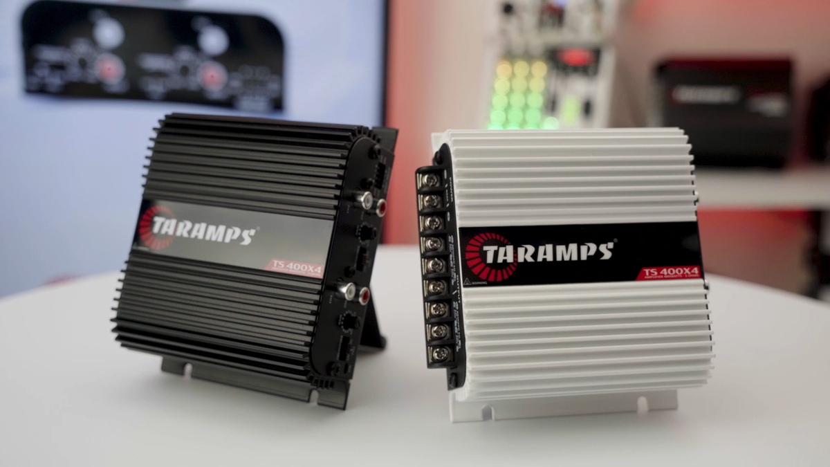 Taramps TS 400X4 アンプ Taramps TS 400X4 HIGH LEVEL INPUT Car Audio Amplifier