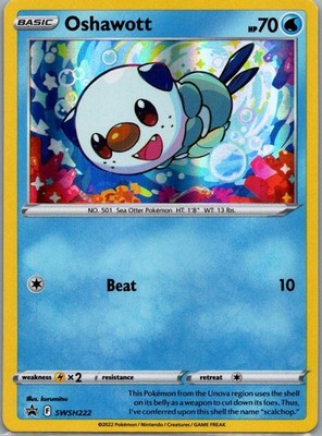 Oshawott Holofoil SWSH: Sword & Shield Promo Cards SWSH222