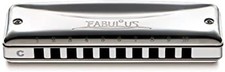 SUZUKI 10 hole Harmonica Fabulous Series F 20J G