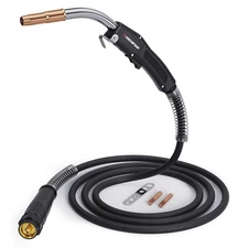 10ft 250A MIG Welding Euro connection for Longevity Esab Tweco #2