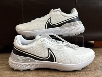 Nike React Infinity Pro 2 Golf Shoes White Black Men s Sz 15 DJ5593-101