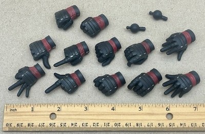 1/6 Hot Toys 12'' figure Xmen MMS347 Deadpool Movie Gloved Hands Full Set