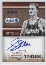 2013-14 Panini Timeless Treasures Signatures 162/299 Scott Skiles #20 Auto 1u6