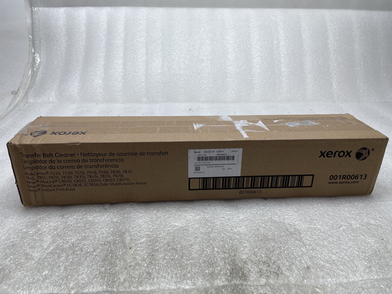 Genuine OEM Xerox 001R00613 WorkCentre 7525 Transfer Belt Cleaner
