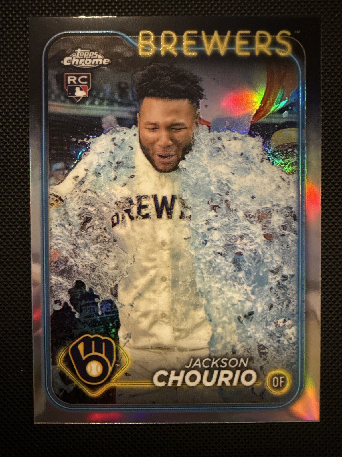 2024 TOPPS CHROME UPDATE USC18 JACKSON CHOURIO SP - IMAGE VARIATION