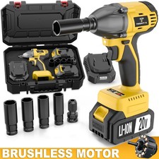 impact Wrench Kit, Various Accessories[including 2*Socket & 4*Socket]