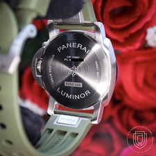 2022 Panerai Luminor Marina Quaranta Verde Militare PAM01304 Complete w/Warranty 8