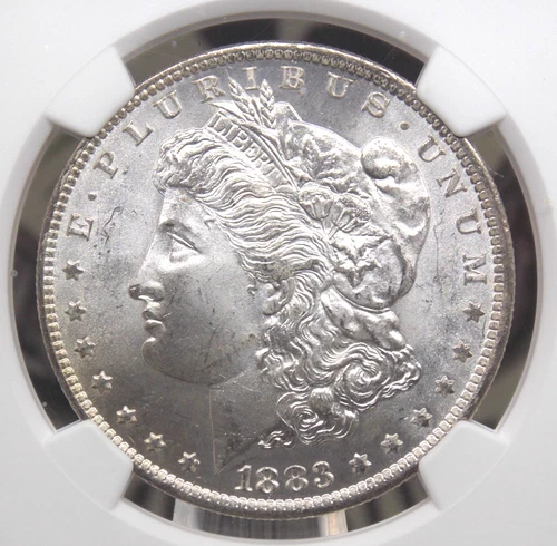 1883 "O" Morgan SILVER Dollar $1 NGC MS65 #005 Gem BU Uncirculated ECC&C, Inc.