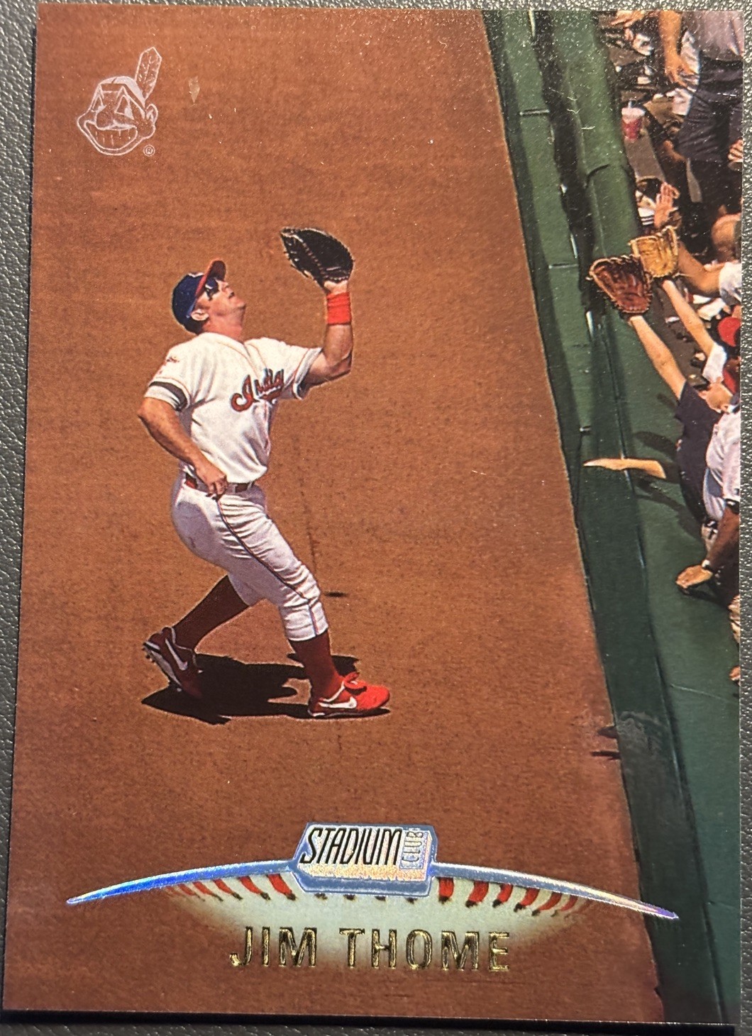 1999 Topps Stadium Club Jim Thome #120 Cleveland Indians Card! A49
