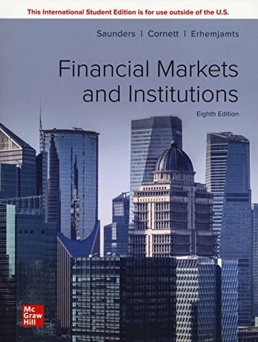 Financial Markets and Institutions ISE (Paperback) (2021) (New)