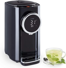 Klarstein Hot Spring Plus hot Water Dispenser, Water Tank: 5 litres, Large LCD-D