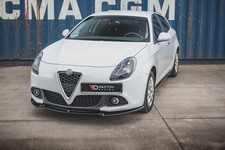 Maxton Design Frontlippe V.3 passend f&uuml;r Alfa Romeo Giulietta schwarz Hochglanz