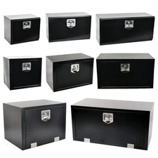 18/24/30/36/48/60" Steel Pick Up Truck Bed Storage ToolBox Underbody Trailer Box