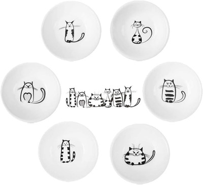 Super Cute Cat Ceramic Sauce Dish,Mini Side Seasoning