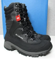 Columbia Bugaboot III XTM Winter Boots 600G Insulated Waterproof Black Mens 9.5