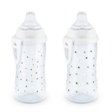NUK Active Sippy Cup, 10 oz, 2 Pack, 12 Months, Timeless Collection, Amazon Exc