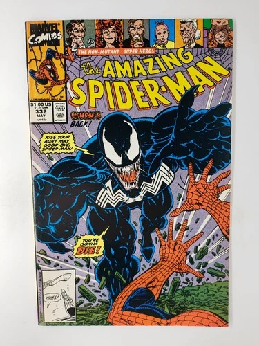 Amazing Spider-Man #332 VF Venom Marvel Comics 1990