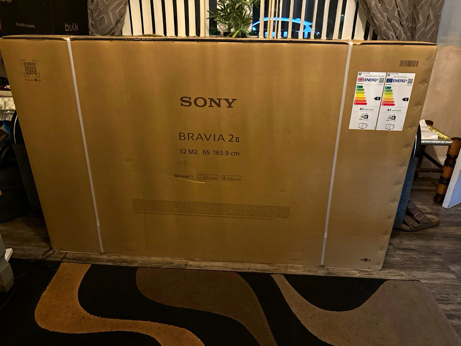 Sony BRAVIA 2 II 65” 4K Ultra HD Google Smart TV K65S25M2PB Black