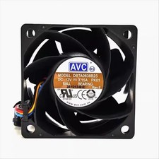 AVC DBTA0638B2S 6038 DC12V 3.15A 6CM 4-Wire PWM High Airflow Cooling Fan