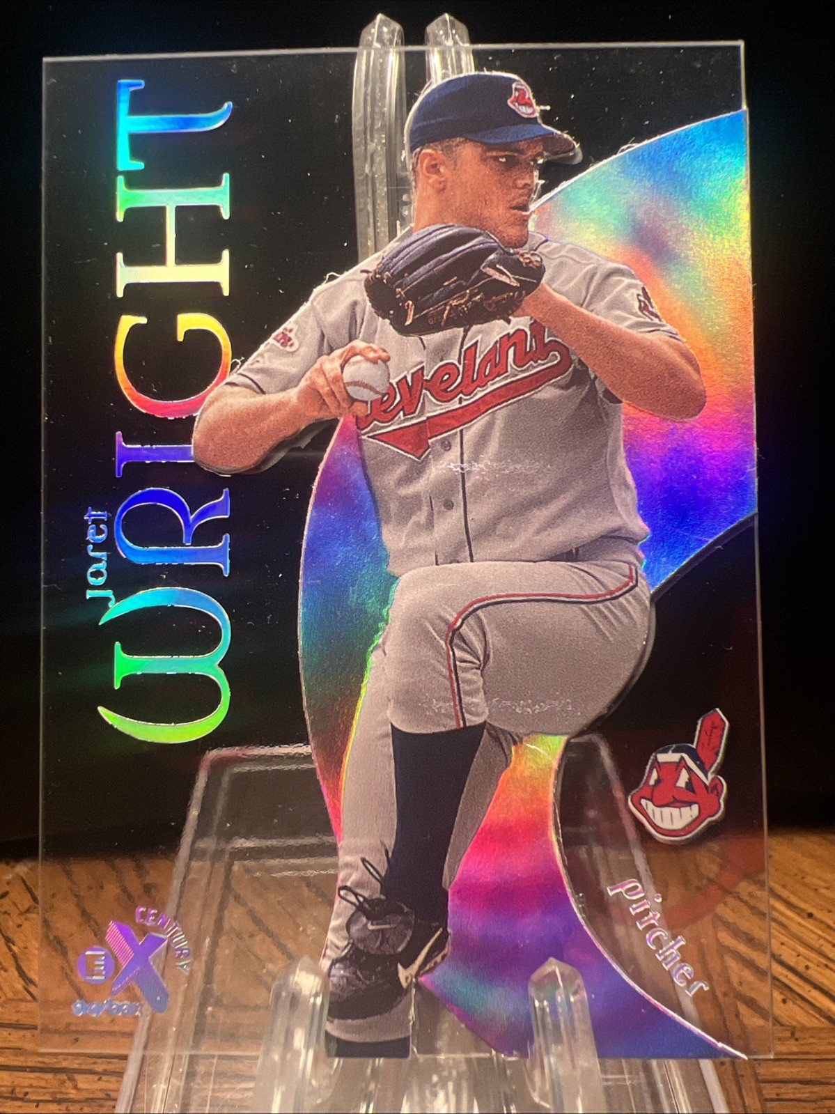 1999 SkyBox E-X Century #44 Jaret Wright Cleveland Indians