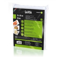 Laica VT3510 Confezione da 50 Sacchetti Sottovuoto per Alimenti formato 25 x 30